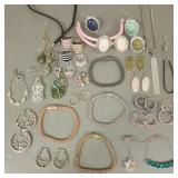 Gp asst. costume jewelry incl designer Karis, some