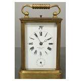 Vintage Henry Capt Geneve brass carriage clock