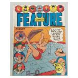 Feature Comics #35 comic book (Aug 1940)