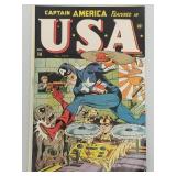Captain America Featured in U.S.A. Vol 1 #14