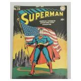 Superman #24 comic book (Sep - Oct 1943)