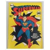 Superman #9 comic book (Mar - Apr 1941)
