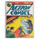 Action Comics #20 comic book (Jan 1940)