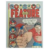 Feature Comics #32 comic book (May 1940)
