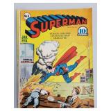 Superman #8 comic book (Jan - Feb 1941)