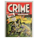 Crime Does Not Pay #29 comic book (Sept 1943)