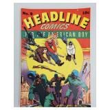 Headline Comics For The American Boy #9 comic book