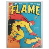 The Flame #4 comic book (Feb - Mar 1941)