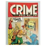 Crime Does Not Pay #38 comic book (Mar 1945)