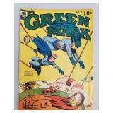 The Green Mask #2 comic book (Fall 1940)