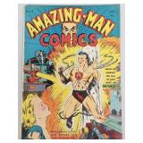 Amazing-Man Comics #15 comic book (Aug 1940)