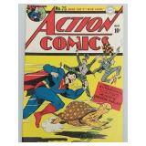 Action Comics #75 comic book (Aug 1944)