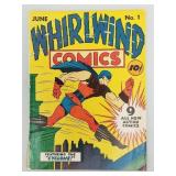 Whirlwind Comics #1 comic book (June 1940)