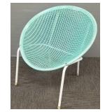 Vintage Aladdin Plastics Sundial chair- 27'H,
