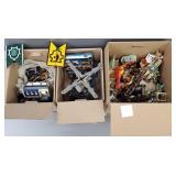 Lg gp Legos- assembled mostly Harry Potter