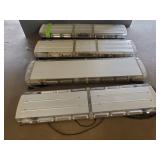 4 Whelen utility light bars: IH8BRBR, IB8FFFF,