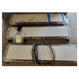 3 Whelen utility light bars: 2 model SW8BBRR,