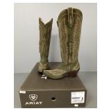 Ariat womens Casanova tall suede boots- size 7 1/2