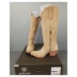 Ariat womens Casanova tall suede boots- size 7 1/2