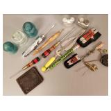 Group incl Guidesman knives, lighted screwdriver