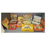 Collection vintage jigsaw puzzles incl