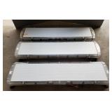 3 Whelen utility light bars: all model SL8RRBB-