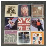 Collection vintage record albums incl 1980's, Rock