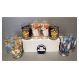16 vintage character glasses Return of the Jedi