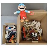 Lg gp Legos- assembled incl Harry Potter train,