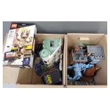 Gp Legos- assembled incl Star Wars figure, etc.