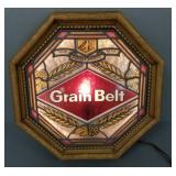 Vintage lighted Grain Belt beer sign- 16' x 16'