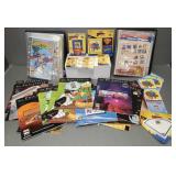 Group Superheroes U.S. post office stamp albums,