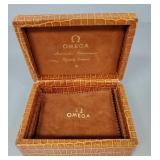 Vintage Omega watch box w/ pamphlet (box only)