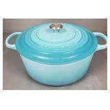 Le Creuset enameled cast iron covered casserole-