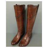 Frye Melissa Tab tall leather boots new (no box)-