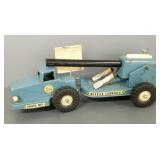 Ny-Lint metal missile launcher toy truck (missing