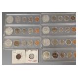 7- 40% silver Kennedy half dollar type sets &