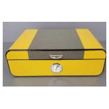 Deco style cigar humidor- 3 3/4'H 11'W 8'D