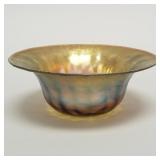 Tiffany glass bowl- signed L.C. Tiffany Favrile-