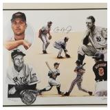 Cal Ripken Jr./ Lou Gehrig framed limited edition