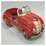Vintage Chrysler Airflow pedal car by Steelcraft