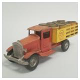 Metalcraft Shell Motor Oil toy truck with 8 Shell