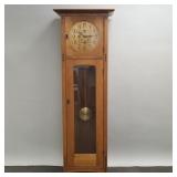 Contemporary Stickley quartersawn oak tall case