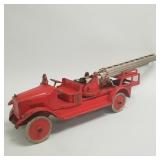 Vintage Buddy L CFD aerial ladder truck with