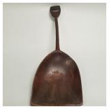Large antique handcarved shovel from 1 piece of