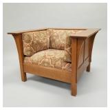 Contemporary Stickley quartersawn oak prairie