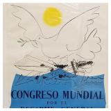 Pablo Picasso "World Congress for General