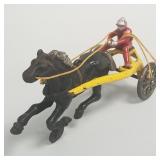 Kenton cast iron No. 150 "Sulky" racing horse toy