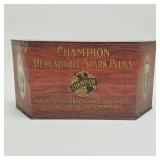 Champion Spark Plug advertising table top display-