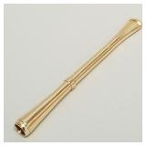 Heavy 14K gold cigarette holder- 31.2g total-